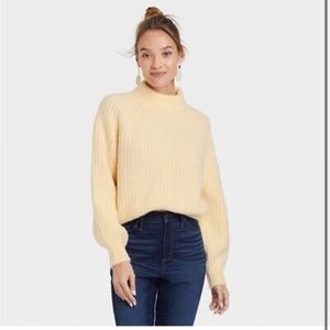 Women’s Mock Turtleneck Pullover Sweater